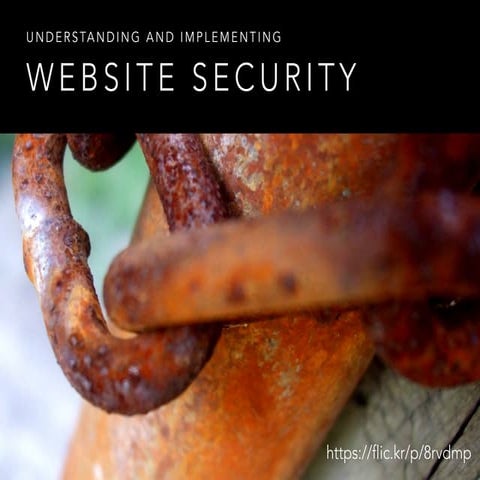 Understanding and Implementing Website Security