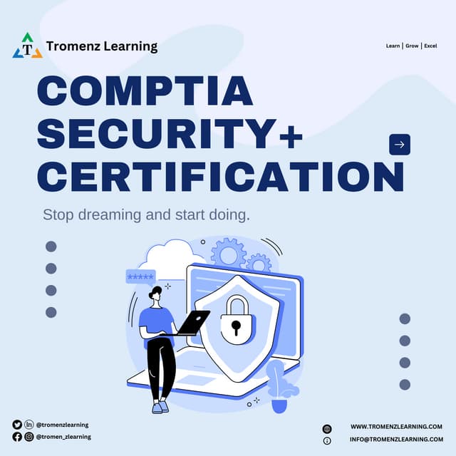 Comptia Security + Certification