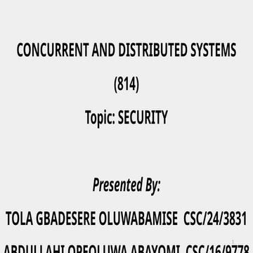 Concurrent and distributed system Security.pptx