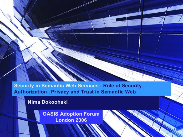 Semantic web services thesis