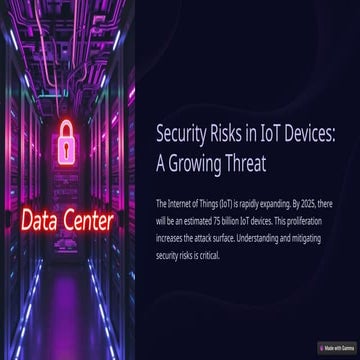 Key IoT Security Risks and Threats Today