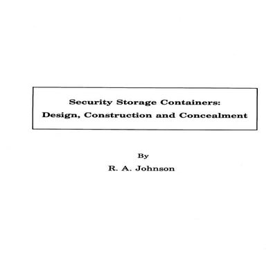 Security Storage Containers | PDF