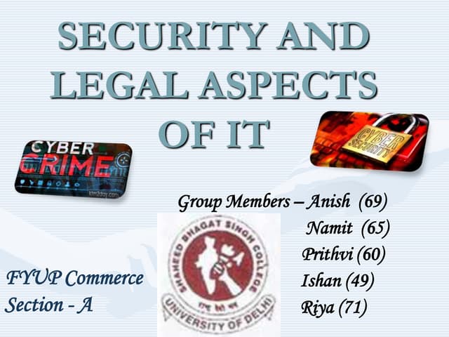 CYBER Crime Cyber Security Cyber Law INDIA