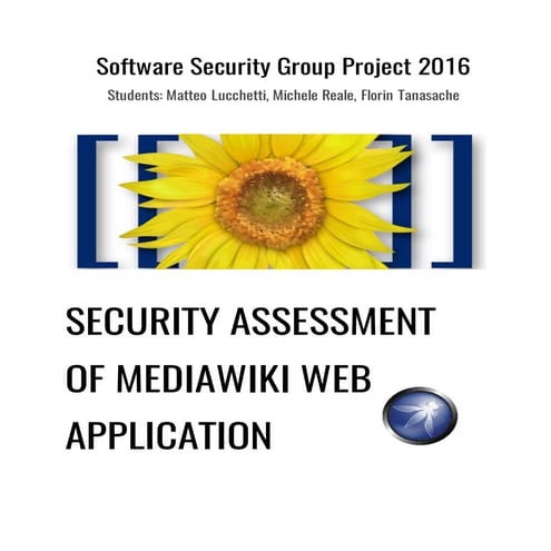 Security assessment of mediawiki web-application