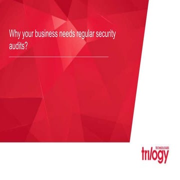 Why your business needs regular security audits?