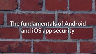 The fundamentals of Android and iOS app security
