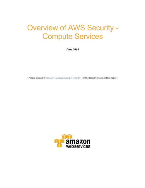 Security compute services_whitepaper