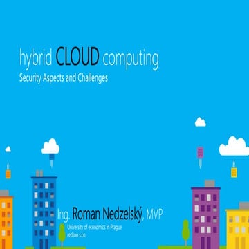 Hybrid Cloud Computing - Seccurity Aspects and Challanges