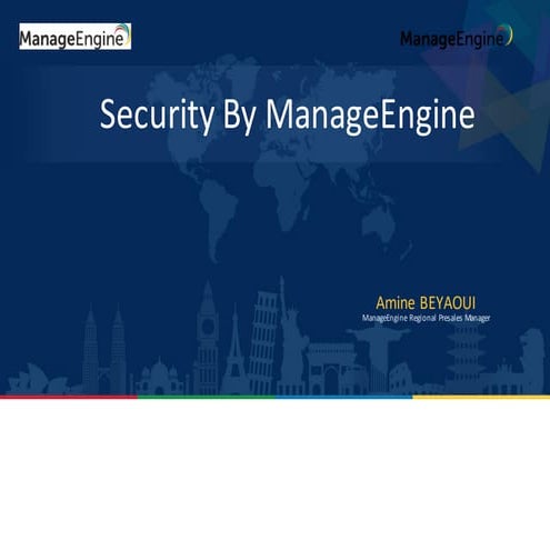 Atelier Technique MANAGE ENGINE ACSS 2018