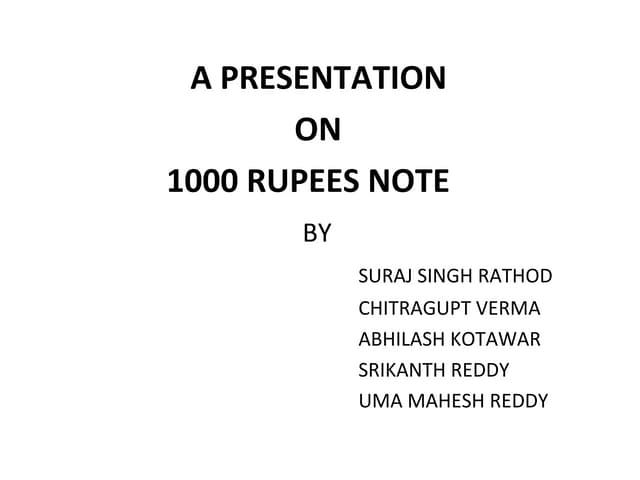 RBI Clean Note Policy, Detection of Counterfeit Notes & Note Refund ...