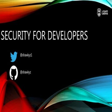 Security for devs