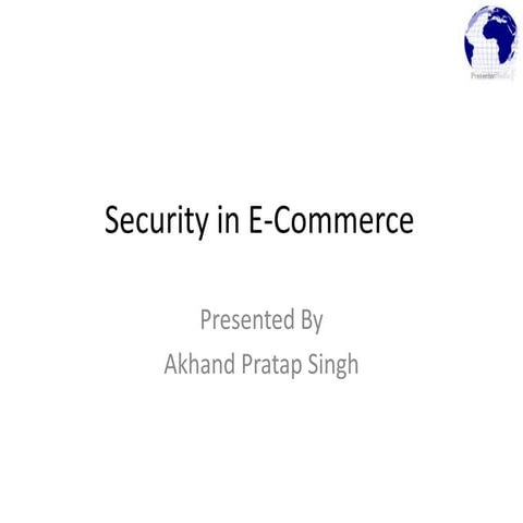 Security in e commerce