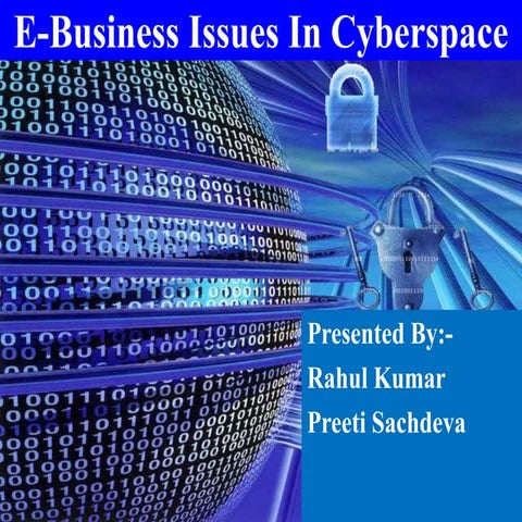 Security issues in e business