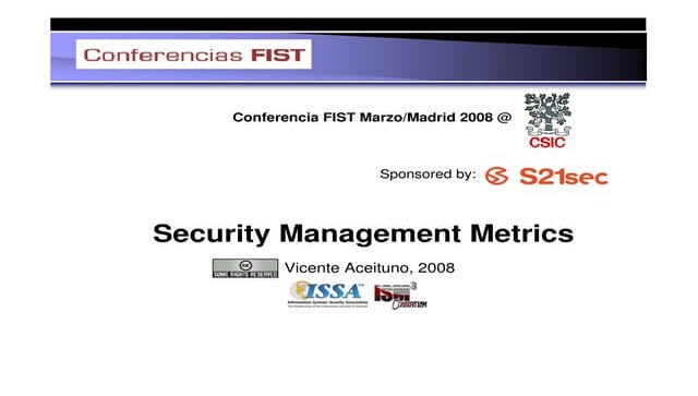 Security Metrics