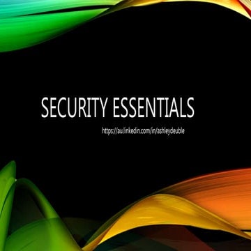 Security Essentials