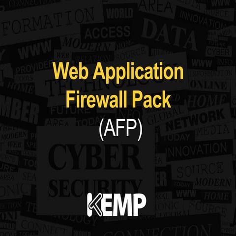 O Web Application Firewall Pack da KEMP