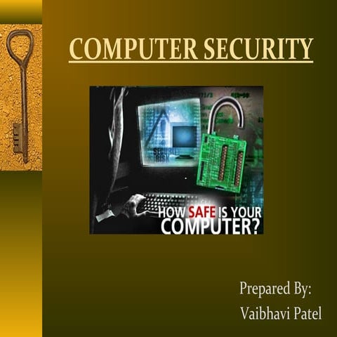 Computer Security | PPT