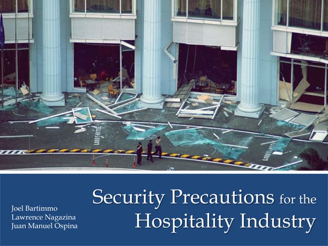 Security Precautions for the Hospit...