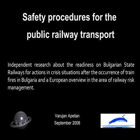 Passengers' Rail Safety Procedures 