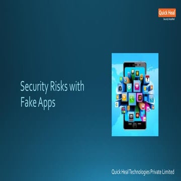 Security risks with fake apps
