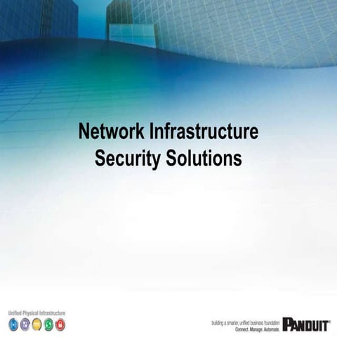 Panduit Enteprise Network Infrastructure Security Solution