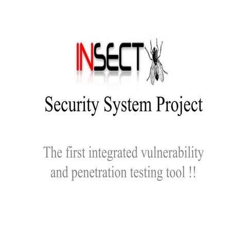INSECT | Security System Project | 2011