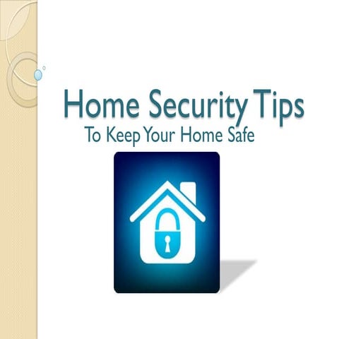 Home Security systems pdf