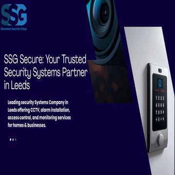 SSG Secure: Comprehensive AI-Powered Security Systems in Leeds and ...