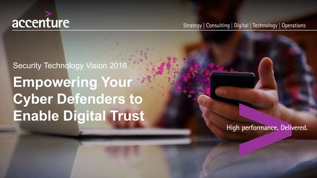 Security Technology Vision 2016