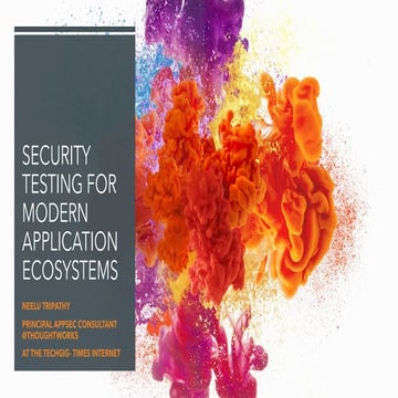 Security Testing ModernApps_v1.0