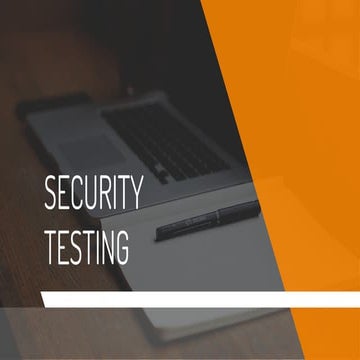 Security Testing
