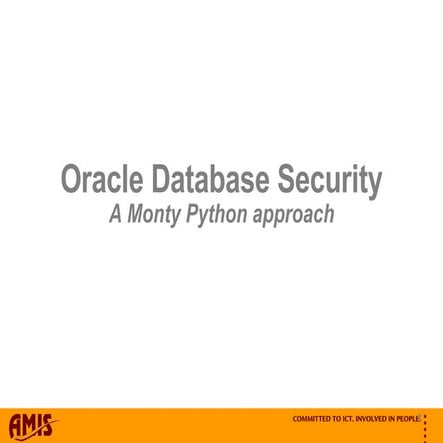 Security - The WLF Principle