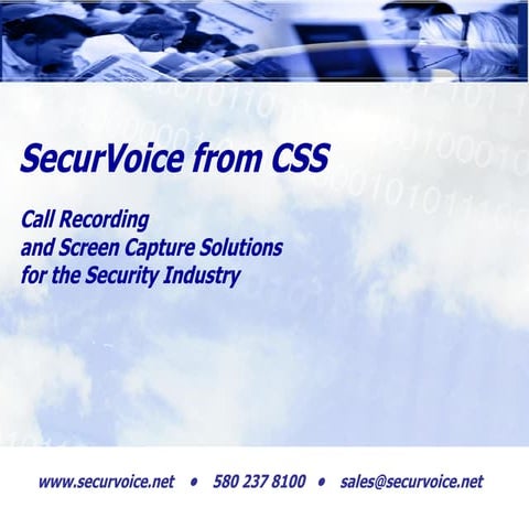 SecurVoice Call Recording