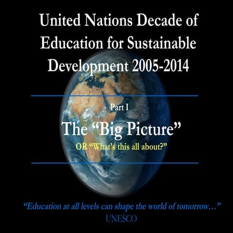 Development that meets the needs of the present without compromising ...