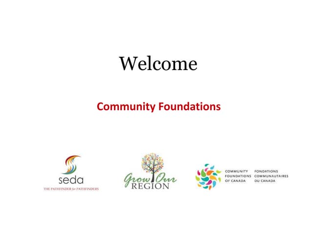 Community Foundations