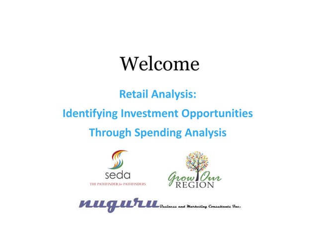 Retail Analysis: Identifying Opportunities Through Spending Analysis