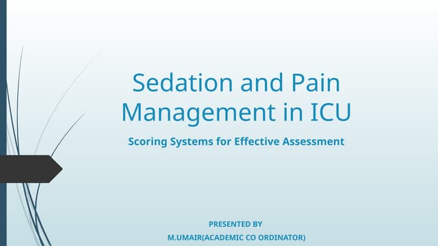 CPOT / RASS / CAM-ICU | PPTX