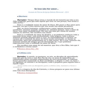 Cantata de Páscoa - Se isso não for...