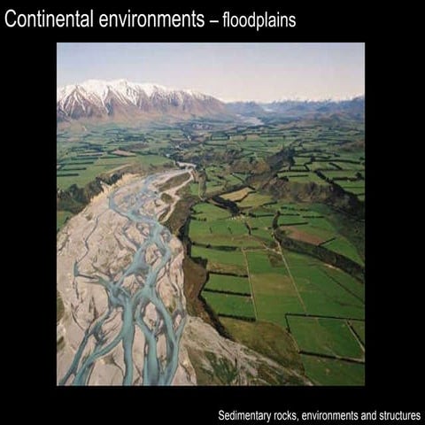 Sedimentary environments