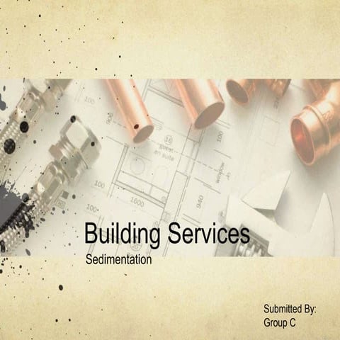 Water Treatment Method- Sedimentation