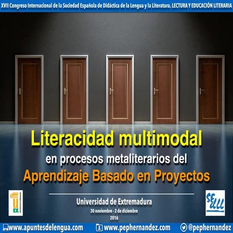 Literacidad multimodal en los procesos metaliterarios del Aprendizaje Basado ...