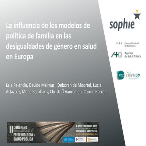 La influencia de los modelos de política de familia en las desigualdades de g...