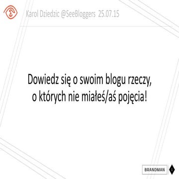 Seebloggers - Google Analytics