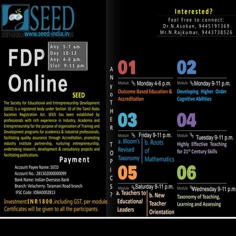 Online FDP