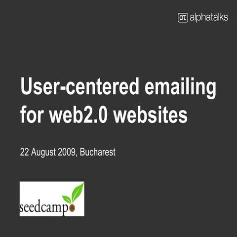 AlphaTalks - Seedcamp 2009