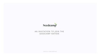 Seedcamp Fund V Fundraising Deck