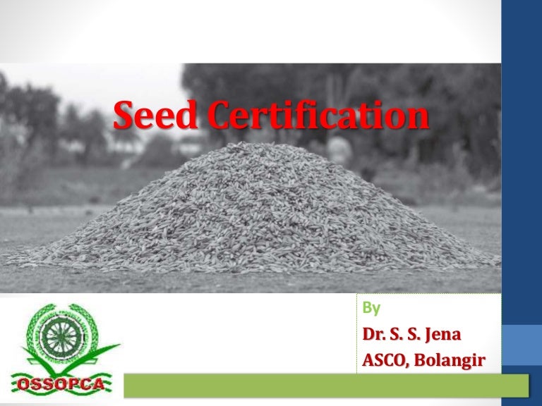 ISTA Seed Testing Laboratory Accreditation Standard