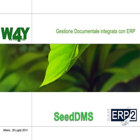 Seed dms SAM ERP2_integrazione