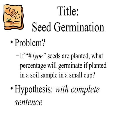 Seed Germination Lab Data For Writeup