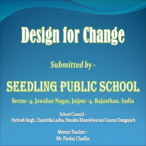 Seedlings public school